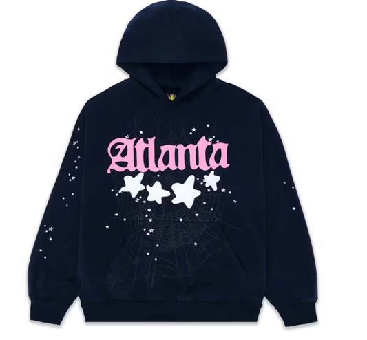 Sp5der Hoodie "Navy"