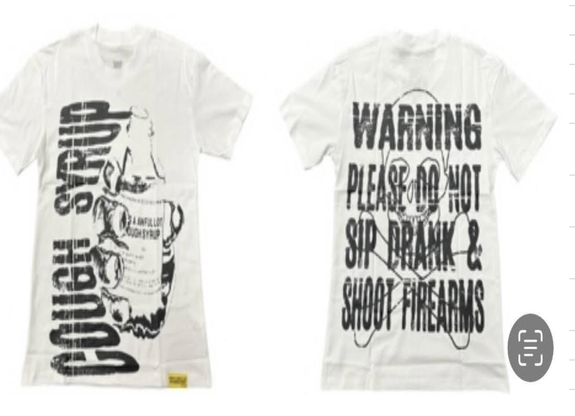 Cough Syrup Tee "white"